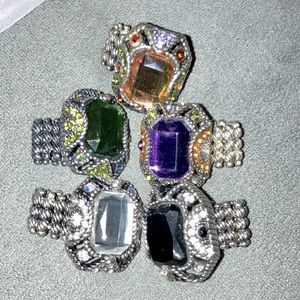 Set of stretch rings